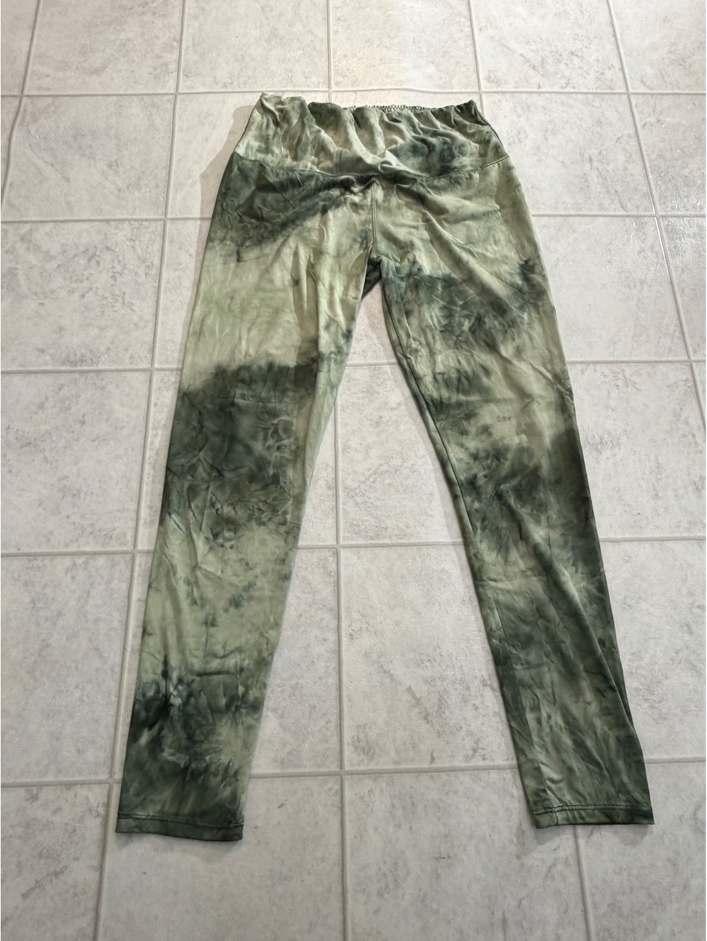 Legging Depot green tie dye leggings